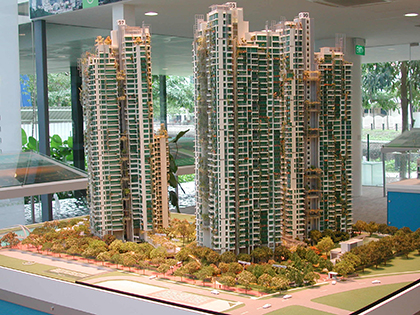 Condo at River Gate model